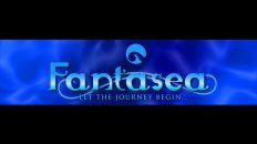 Fantasea let the Journey Begin Banner with a Blue Background